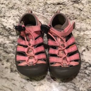 Pink Keen sandals